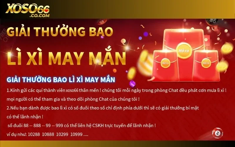 Tham gia phòng chat để nhận phong bao lì xì ngẫu nhiên