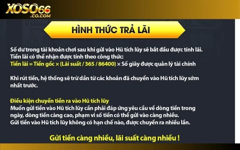 Bên cạnh đó, thành viên có thể tham gia khuyến mãi hũ tích lũy theo hướng dẫn dưới đây: