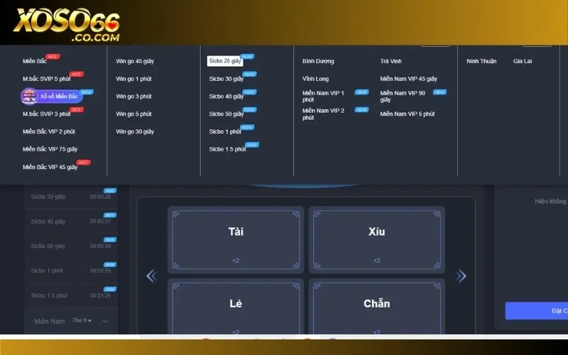 Tổng hợp các loại hình cược xổ số lô đề miền Bắc hot nhất