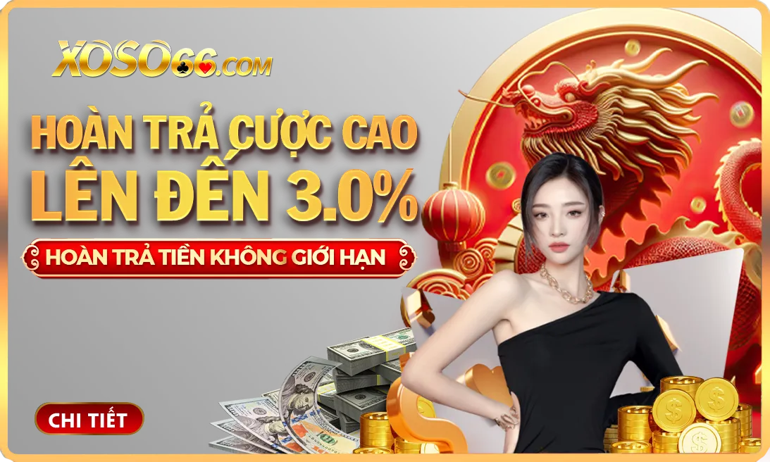 hoàn cược 3% xoso66
