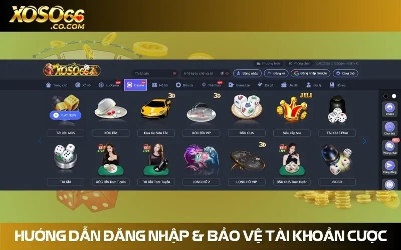 Sử dụng mật khẩu mạnh để bảo vệ tài khoản khi đăng nhập