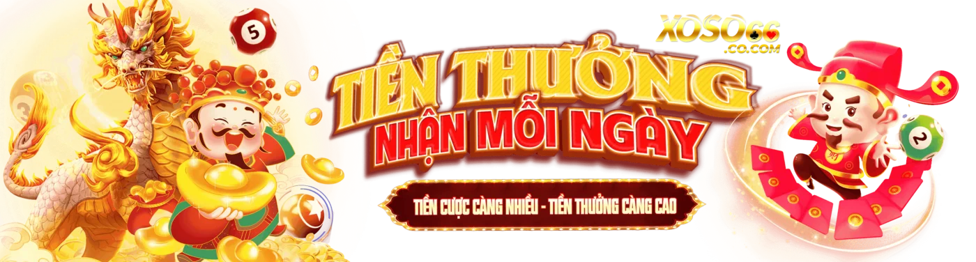 thưởng tiền mỗi ngày xoso66